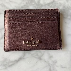 Kate Spade Slim Glitter Wallet